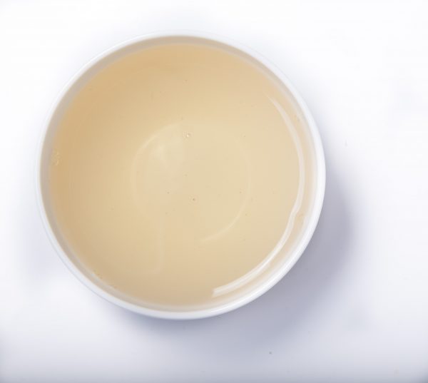 Yellow Tea Kekecha in a cup