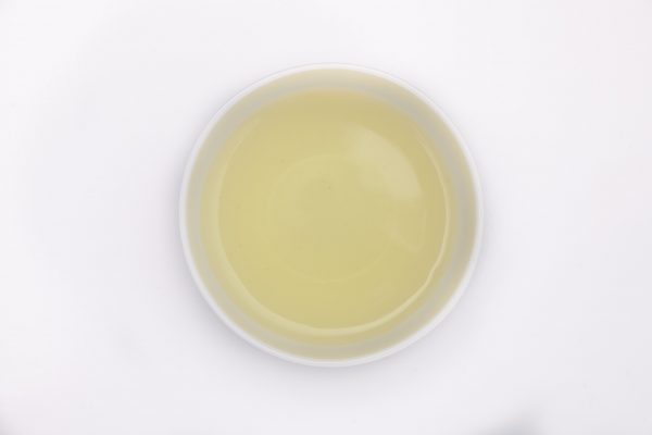 Sencha Red Ginseng Tea in a cup